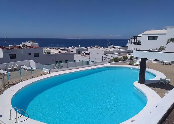 Portonovo La Paloma Amazing Sea View&swimming Pool-good Wifi -free Ac- Private Parking * Puerto del Carmen (Lanzarote)